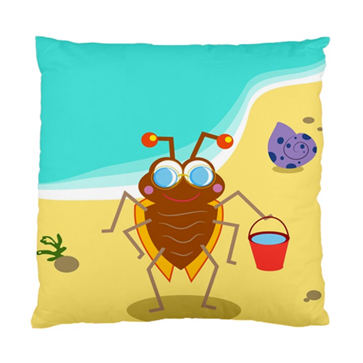 Animal Nature Cartoon Bug Insect Standard Cushion Case (Two Sides)