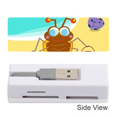 Animal Nature Cartoon Bug Insect Memory Card Reader (stick)  by Nexatart