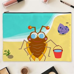 Animal Nature Cartoon Bug Insect Cosmetic Bag (xxxl)  by Nexatart