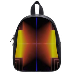 Abstract Painting School Bags (small) 