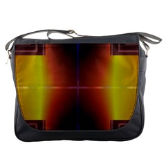 Abstract Painting Messenger Bags by Nexatart