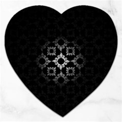 Antique Backdrop Background Baroque Jigsaw Puzzle (heart) by Nexatart