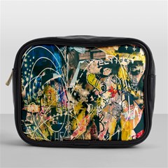 Art Graffiti Abstract Lines Mini Toiletries Bags