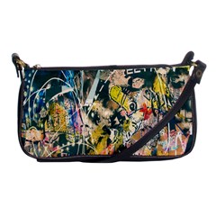 Art Graffiti Abstract Lines Shoulder Clutch Bags by Nexatart