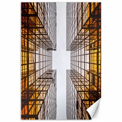 Architecture Facade Buildings Windows Canvas 12  X 18  