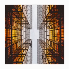 Architecture Facade Buildings Windows Medium Glasses Cloth (2-side) by Nexatart