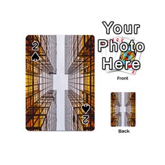 Architecture Facade Buildings Windows Playing Cards 54 (mini)  by Nexatart