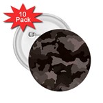 Background For Scrapbooking Or Other Camouflage Patterns Beige And Brown 2.25  Buttons (10 pack)  Front