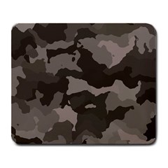 Background For Scrapbooking Or Other Camouflage Patterns Beige And Brown Large Mousepads by Nexatart