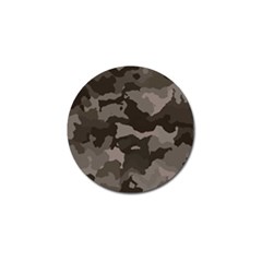 Background For Scrapbooking Or Other Camouflage Patterns Beige And Brown Golf Ball Marker (10 Pack) by Nexatart