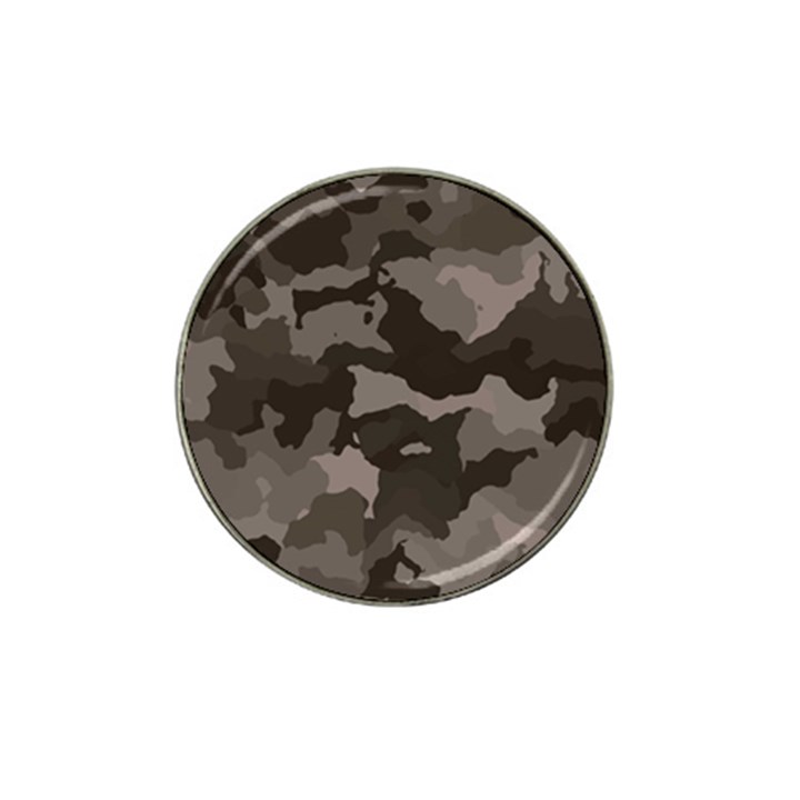 Background For Scrapbooking Or Other Camouflage Patterns Beige And Brown Hat Clip Ball Marker (10 pack)