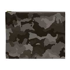 Background For Scrapbooking Or Other Camouflage Patterns Beige And Brown Cosmetic Bag (xl) by Nexatart