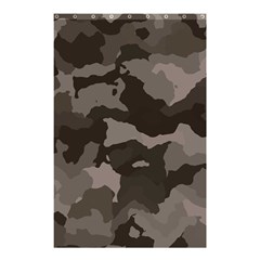 Background For Scrapbooking Or Other Camouflage Patterns Beige And Brown Shower Curtain 48  X 72  (small)  by Nexatart