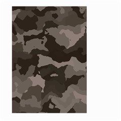 Background For Scrapbooking Or Other Camouflage Patterns Beige And Brown Large Garden Flag (two Sides) by Nexatart