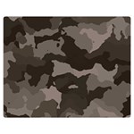 Background For Scrapbooking Or Other Camouflage Patterns Beige And Brown Double Sided Flano Blanket (Medium)  60 x50  Blanket Back