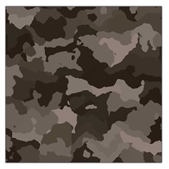 Background For Scrapbooking Or Other Camouflage Patterns Beige And Brown Large Satin Scarf (square) by Nexatart