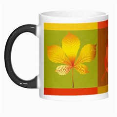 Autumn Leaves Colorful Fall Foliage Morph Mugs by Nexatart