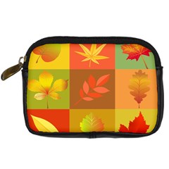 Autumn Leaves Colorful Fall Foliage Digital Camera Cases