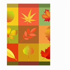 Autumn Leaves Colorful Fall Foliage Large Garden Flag (two Sides)