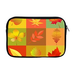 Autumn Leaves Colorful Fall Foliage Apple Macbook Pro 17  Zipper Case