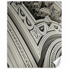 Arches Fractal Chaos Church Arch Canvas 16  X 20   by Nexatart