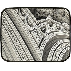 Arches Fractal Chaos Church Arch Double Sided Fleece Blanket (mini)  by Nexatart