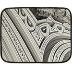 Arches Fractal Chaos Church Arch Double Sided Fleece Blanket (Mini)  35 x27  Blanket Front