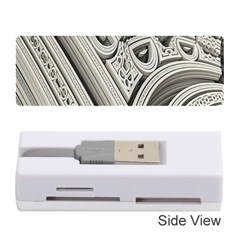 Arches Fractal Chaos Church Arch Memory Card Reader (stick)  by Nexatart