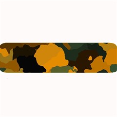 Background For Scrapbooking Or Other Camouflage Patterns Orange And Green Large Bar Mats by Nexatart