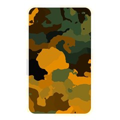 Background For Scrapbooking Or Other Camouflage Patterns Orange And Green Memory Card Reader by Nexatart