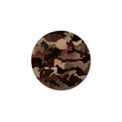 Background For Scrapbooking Or Other Camouflage Patterns Beige And Brown Golf Ball Marker