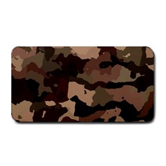 Background For Scrapbooking Or Other Camouflage Patterns Beige And Brown Medium Bar Mats