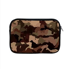 Background For Scrapbooking Or Other Camouflage Patterns Beige And Brown Apple Macbook Pro 15  Zipper Case by Nexatart