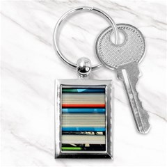 Background Book Books Children Key Chains (rectangle)  by Nexatart