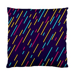 Background Lines Forms Standard Cushion Case (one Side) by Nexatart