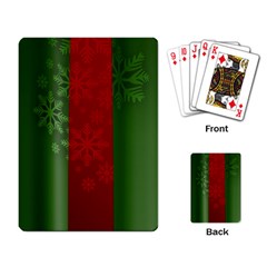 Background Christmas Playing Card by Nexatart