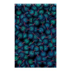 Background Abstract Textile Design Shower Curtain 48  X 72  (small)  by Nexatart