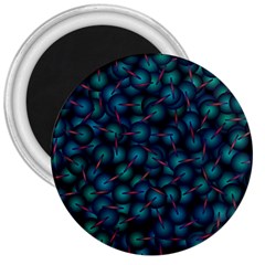 Background Abstract Textile Design 3  Magnets