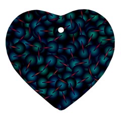 Background Abstract Textile Design Ornament (heart) by Nexatart