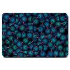 Background Abstract Textile Design Large Doormat 