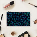 Background Abstract Textile Design Cosmetic Bag (Small)  Front