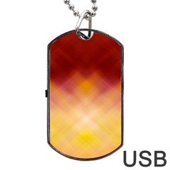 Background Textures Pattern Design Dog Tag Usb Flash (two Sides)