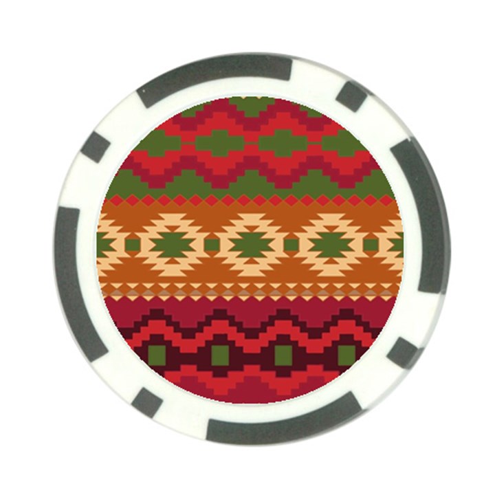 Background Plot Fashion Poker Chip Card Guard (10 pack)