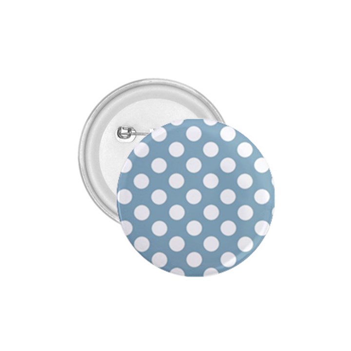 Blue Polkadot Background 1.75  Buttons