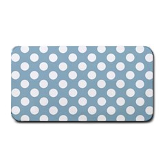 Blue Polkadot Background Medium Bar Mats by Nexatart