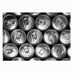 Black And White Doses Cans Fuzzy Drinks Large Glasses Cloth by Nexatart