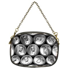 Black And White Doses Cans Fuzzy Drinks Chain Purses (one Side) 