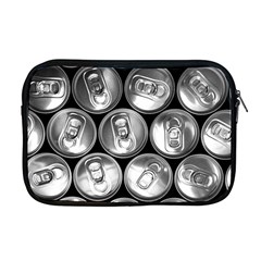 Black And White Doses Cans Fuzzy Drinks Apple Macbook Pro 17  Zipper Case