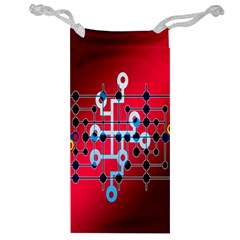 Board Circuits Trace Control Center Jewelry Bag by Nexatart