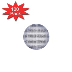 Binary Computer Technology Code 1  Mini Buttons (100 Pack)  by Nexatart